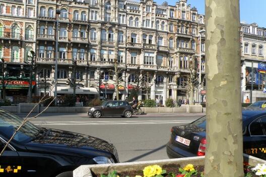 Центарот на Брисел без автомобили